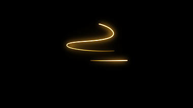 金色螺纹光线金线闪闪发光粒子光效带通道特效视频的预览图