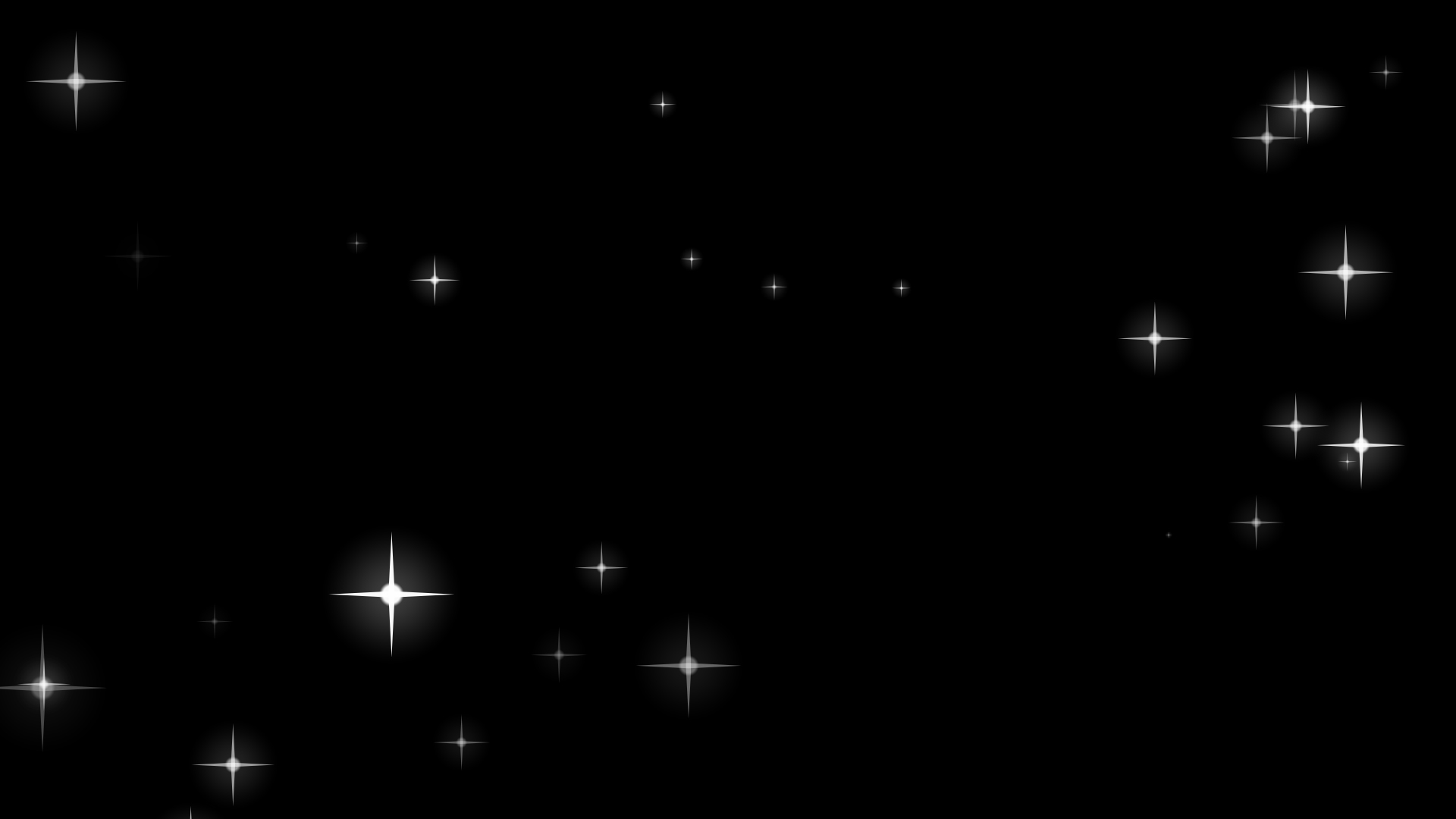 闪闪发光的粒子光效发光星星光斑带通道素材视频的预览图
