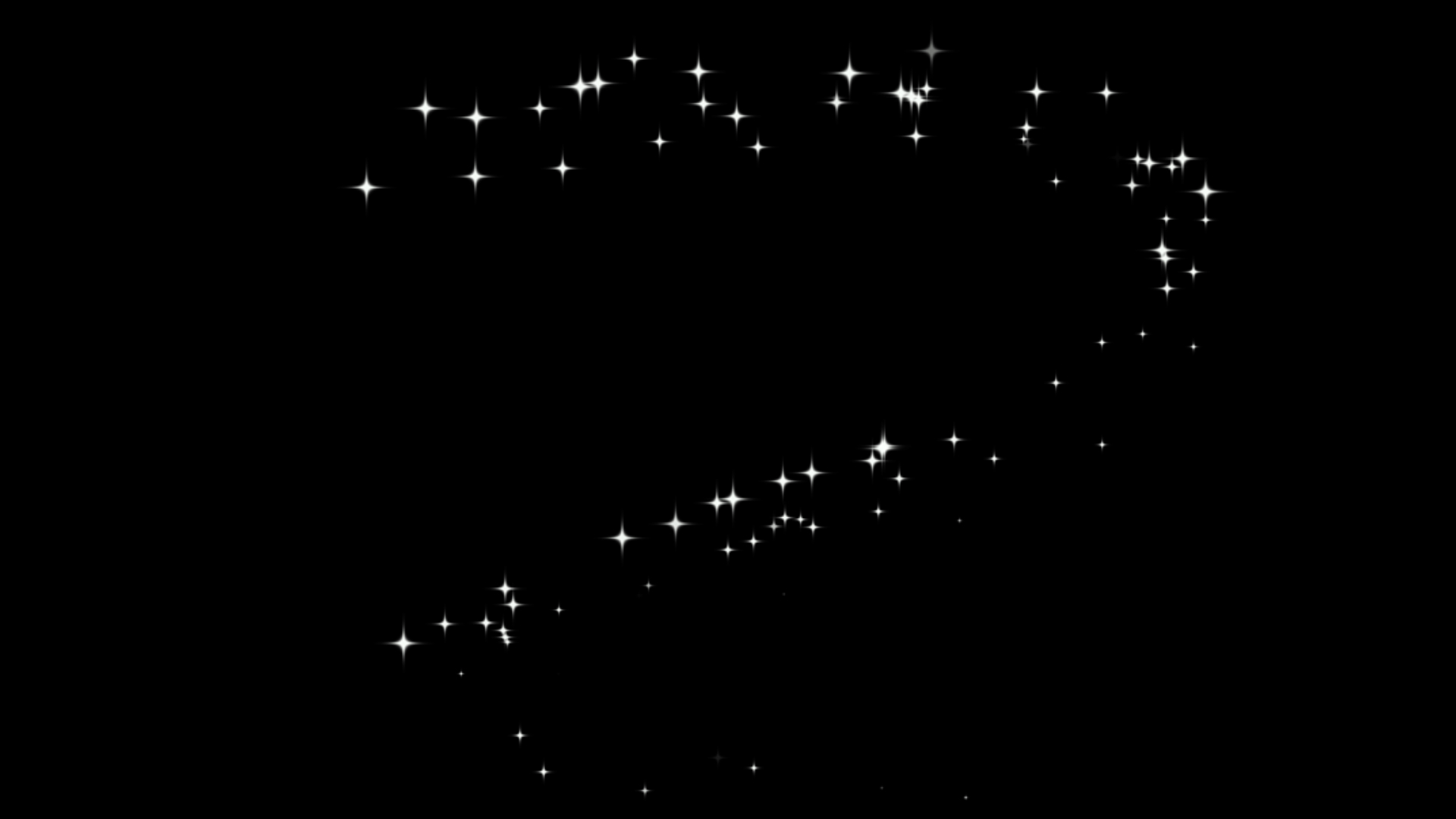 星星星光光效白色粒子光闪光发光带通道特效视频的预览图
