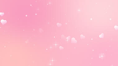 梦幻星光爱心粉色浪漫520情人节视频背景视频的预览图