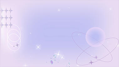 紫色渐变弥散光星星气泡漂浮背景视频视频的预览图