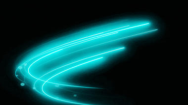 光线光斑光效粒子发光线条科技动感蓝色视频的预览图