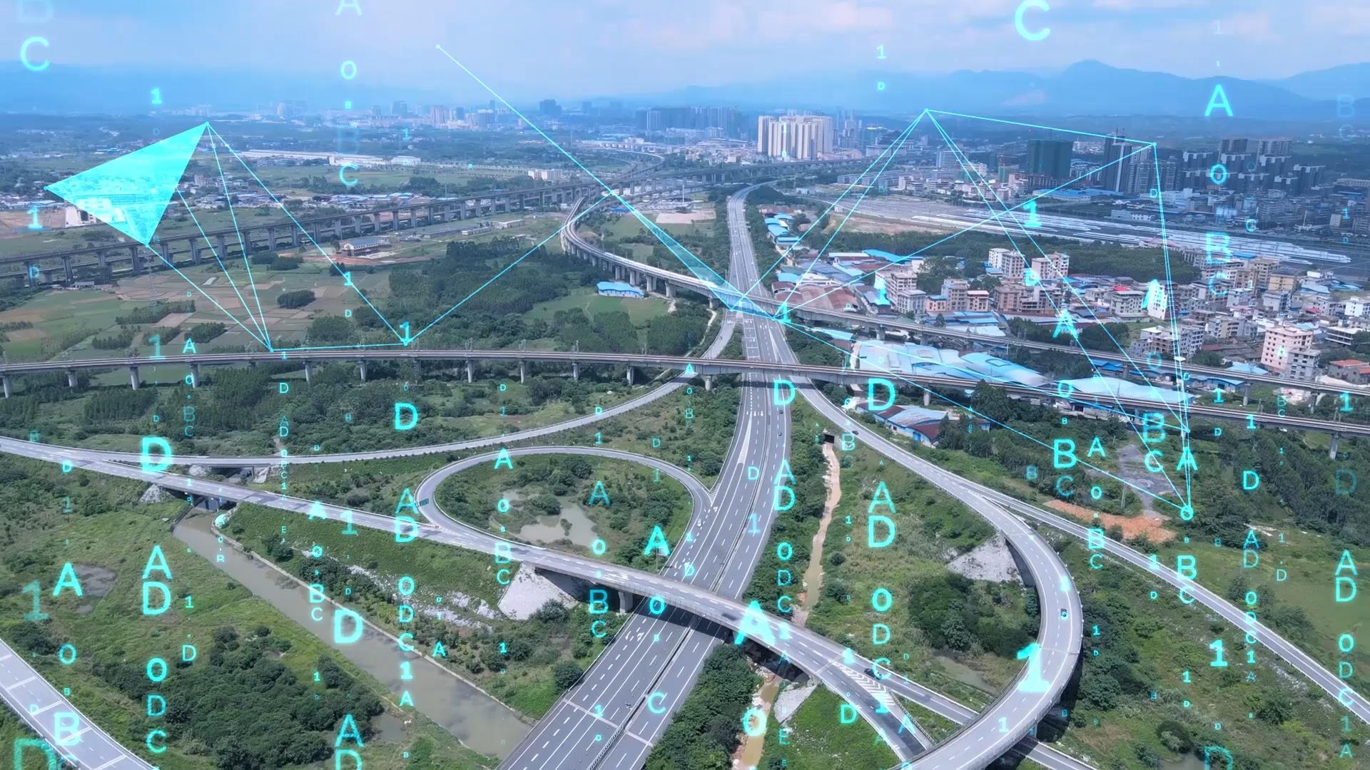 互联网数字科技城市AE模板视频的预览图