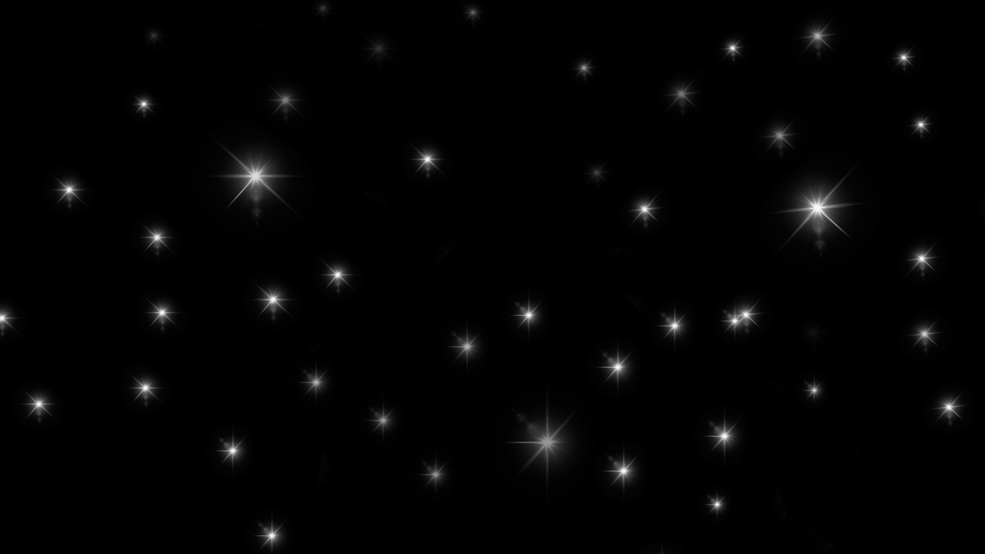 漂浮星星繁星闪光点点光效粒子视频的预览图
