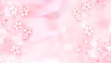 梦幻樱花粉色唯美浪漫视频背景视频的预览图